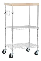 Comprar Basics Carrito De Almacenamiento Con Ruedas Ajustable