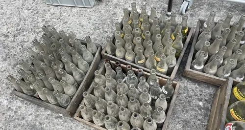 Botella Antigua Gaseosa Pepsi Lux Colombiana Coca Cola (Usado)
