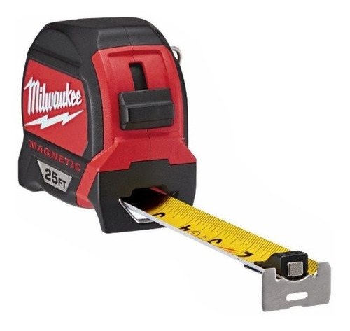 Flexometro Magnetico Milwaukee 8 Metros 48-22-0726 Uso Rudo