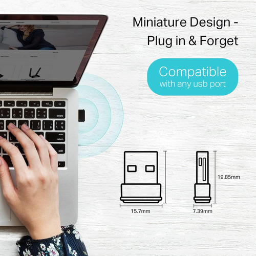 Tp-link Nano Adaptador Wifi Usb Para Pc(archer T3u Nano)-...