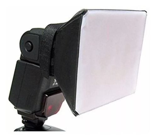 Difusor Mini Softbox Universal Dobrável P/ Flash Servo