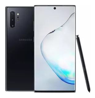 Celular Samsung Galaxy Note 10 Plus + 256 Gb Aura Black 12 Gb Ram