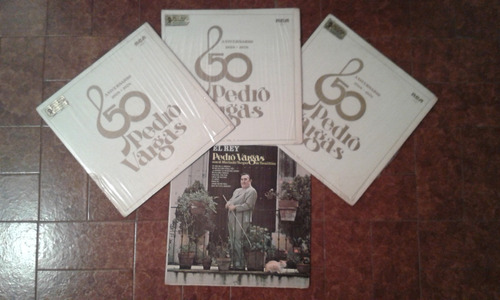 Discos De Vinilo Acetatos Lp Pedro Vargas Son 4 Vendo Combo