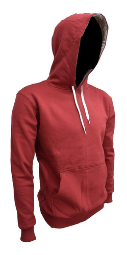 Imagen 3 de 6 de Buzo Hombre Canguro Capucha Hoodie Campera Premium