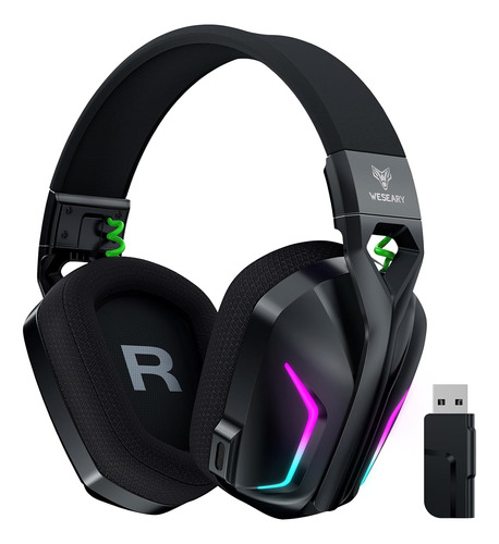 7.1 Wireless Gaming Headset With Microphone For Ps4, Ps5, Pc