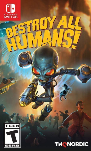 Destroy All Humans  Nintendo Switch Nuevo 