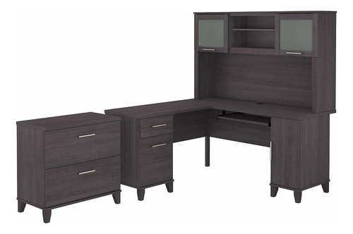 Bush Furniture Somerset Escritorio En Forma De L De 60 W Co.