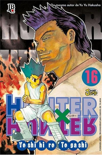 Hunter X Hunter #16 - 16ªed.(2021), De Yoshihiro Togashi. Editora Jbc, Capa Mole, Edição 16 Em Português, 2021