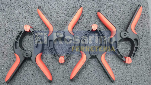 Set 4 Prensas De Mano Plastica 6 Pulgadas Pinza Clamp Zeex