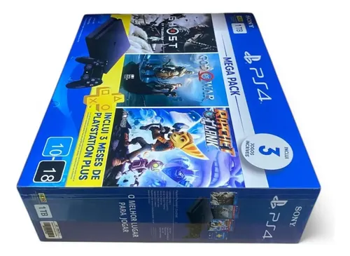 Caixa Ps4 4 Slim 1tb Mega Pack Com Divisoria Em Mdf | MercadoLivre