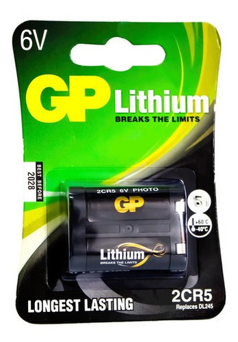 Gp2cr5-2u1 - Pila Gp Lithium 3v Blister X 1