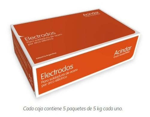 Electrodos Soldar Acindar 6013 Punta Azul 2,50 Mm Caja 25kg 