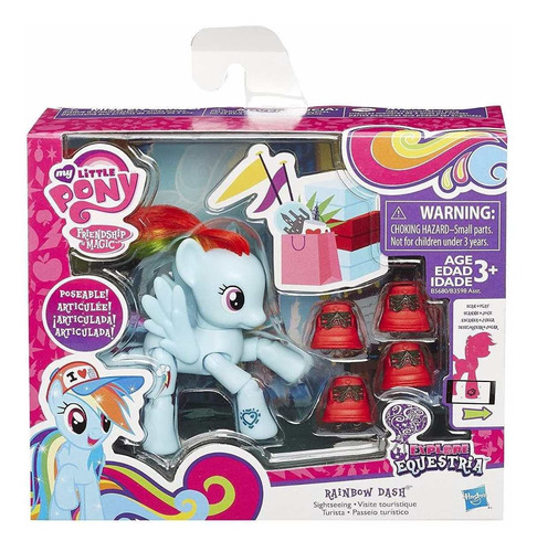 My Little Pony Mi Pequeño Pony Rainbow  Dash Turista Hasbro