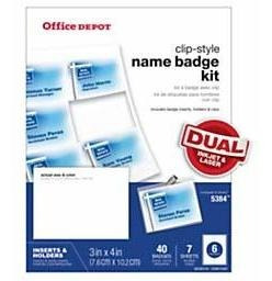 Papel Para Plastificar Porta Credencial Con Nombre De Carga