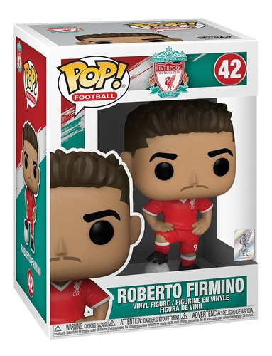 Funko Pop Roberto Firmino #42 - Football Liverpool