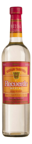Mezcal Recuerdo De Oaxaca Abocado Con Gusano 750 Ml