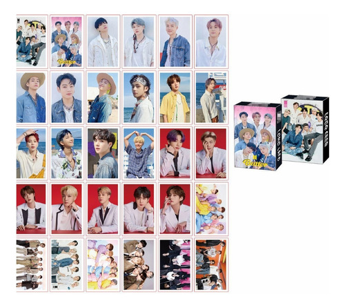 30pk Photocards Bts Butter Álbum Kpop Lomo Card Jungkook Personaje Suga