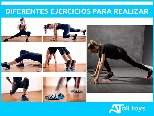 Discos Deslizantes X2 Sliders Ejercicio En Casa Gym Yoga