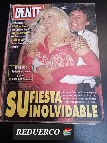 Gente 1519 Año 1994 Susana Osvaldo Laport Perciavalle Cuba E