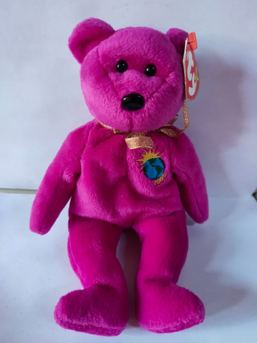 Peluche Ty Beanie Babies Oso Millennium Toy 1999 Raro Bear 
