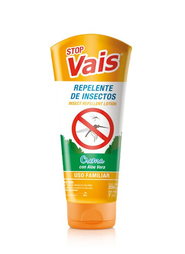 Repelente De Insectos Stop Vais En Crema X 200 Ml