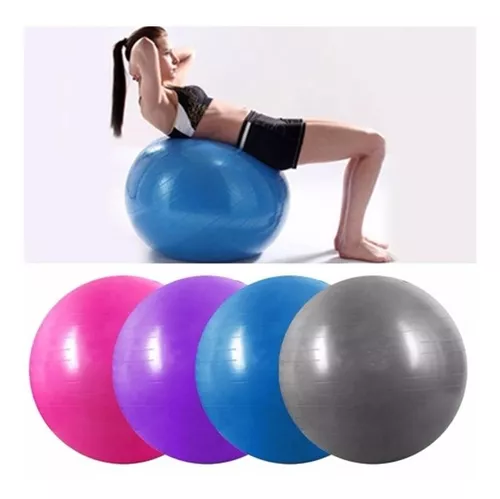 Balón de Pilates 55 cm Sportfitness Pelota de Yoga Gimnasio - Equipos de  Gimnasia