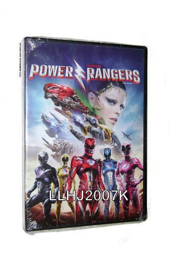 Power Rangers Película Dvd Original 2017 Méx.  