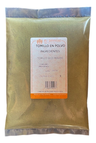 Tomillo Molido 1 Kilogramo