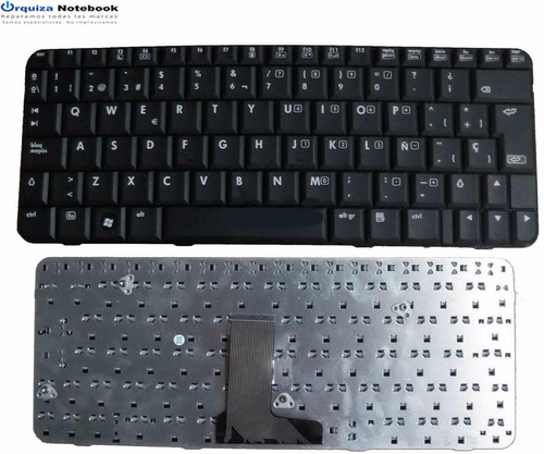 Teclado Hp Compaq Tx1000 1100 1200 1300 1400 Negro Español