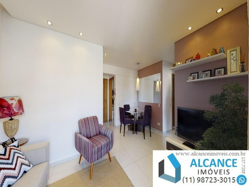 Imagem 10 de 23 de Apartamento Com 61 M² Com 2 Dormitórios, 1 Banheiro E 1 Vaga À Venda No Condomínio Residencial Porto Fino - Ap00407 - 34703483