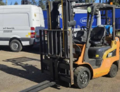 Autoelevador Cat Dp70 7tn Torre Triple/desplazador 8182horas