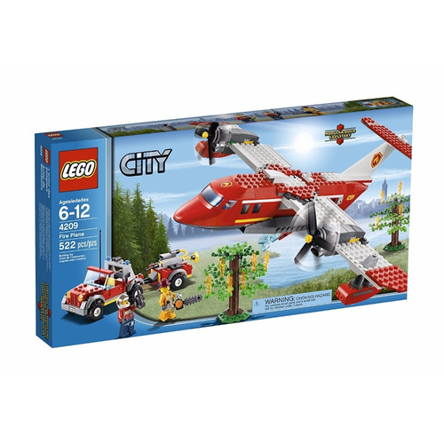 Lego City Avion De Los Bomberos 4209