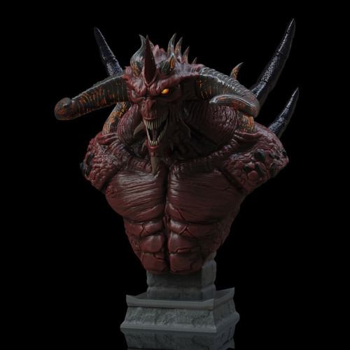 Archivo Stl Impresión 3d - Diablo - Blizzard Bust