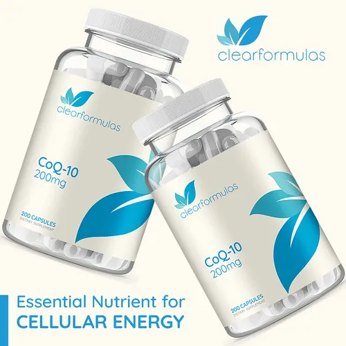 Suplemento Clear Formulas Coq10 200 Mg 200 Cápsulas