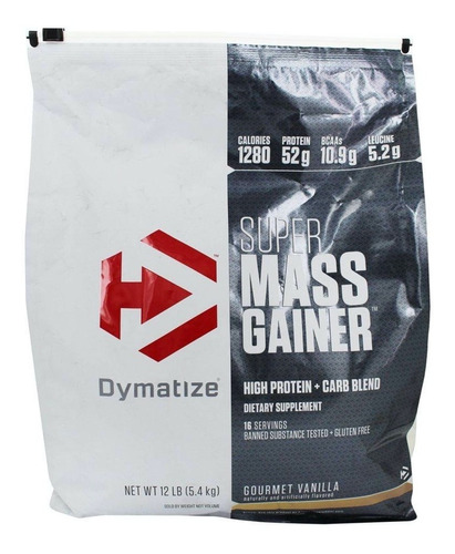 Proteina Dymatize Super Mass Gainer 12 Lbs Todos Los Sabores