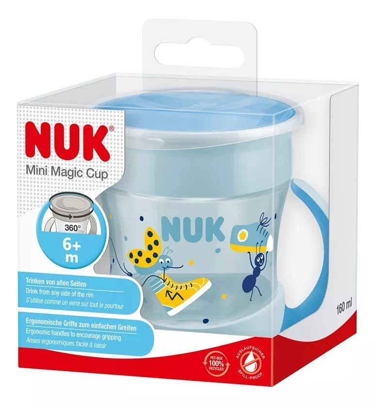 Primera imagen para búsqueda de vaso nuk antiderrame 360