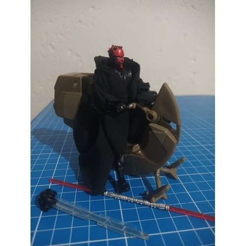 Sith Speeder And Darth Maul Star Wars Episodio I 1998 (Usado)
