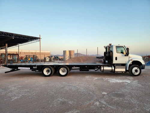 Camion Grua Plataforma Charola Rampa Hidraulica Montacargas