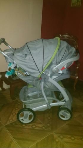 Vendo Coche Doble Vista, Porta Bebé Y Base Para Carro Graco