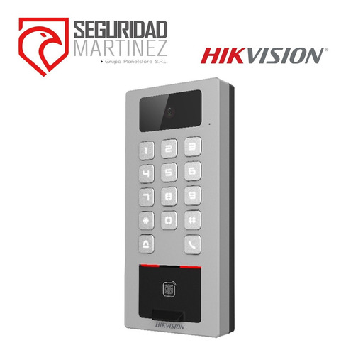 Control Acceso Hikvision Huella Tarjeta Teclado Exterior