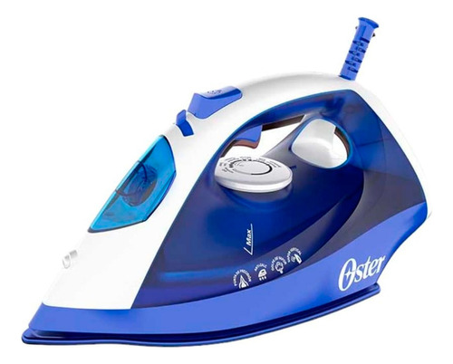 Plancha A Vapor Oster 6003 Antiadherente Azul 1600w