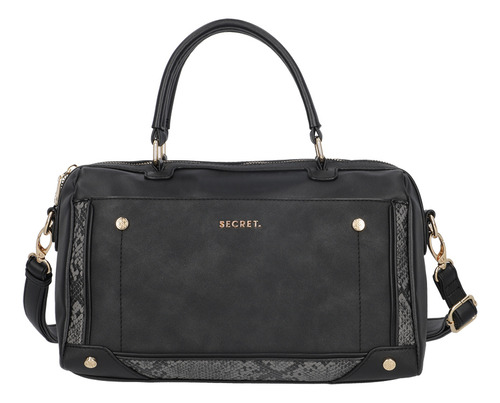 Cartera De Mano Secret Melrose Fw24 Negro M