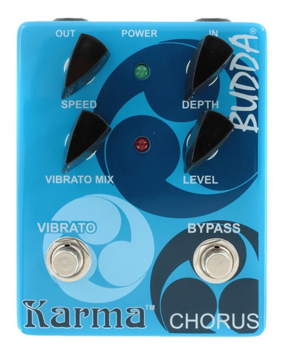 Pedal Para Guitarra Karma Chorus - Budda Cor Azul
