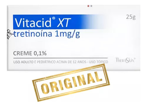 Vittacyd Xt 1mg Para Acne Manchas Melasmas Lacrado Original Todo Tipo De Pele Noite