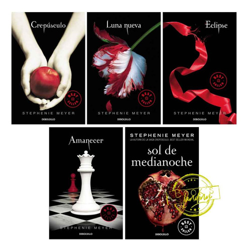 Saga Crepúsculo Completa - Libros En Formato Digital