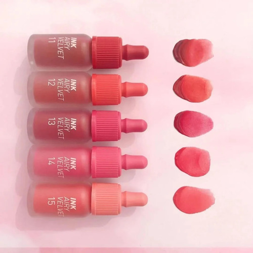Labial Peripera Ink Velvet Tinta Coreana Hotspot Red