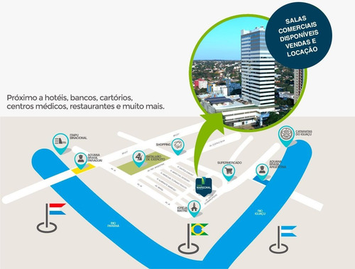 Imagem 9 de 11 de Sala À Venda, 41 M² Por R$ 375.399,91 - Centro - Foz Do Iguaçu/pr - Sa0016
