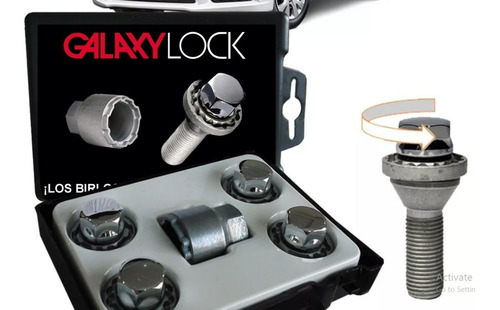 Imagen 4 de 8 de Birlos De Seguridad Galaxylock Toyota C-hr Xle Envió Gratis