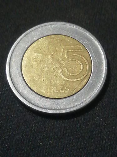 Moneda De 5 Soles De 1995 La Unica 