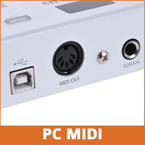 Imagen 6 de 10 de Midiplus X3 Mini Teclado Midi Usb 37 Teclas + Vst Arturia